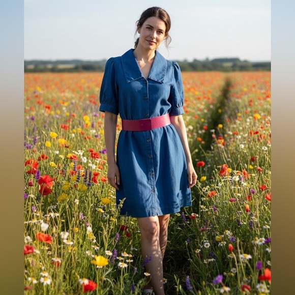 Tara Jarmon Accessories - NEW Tara jarmon hot pink thick leather belt small